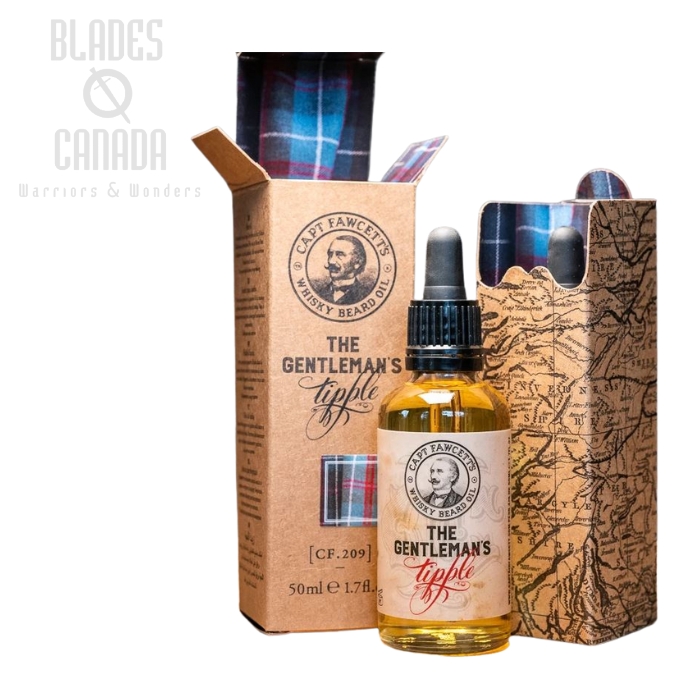 Captain Fawcett's Whisky Beard Oil - 50mL